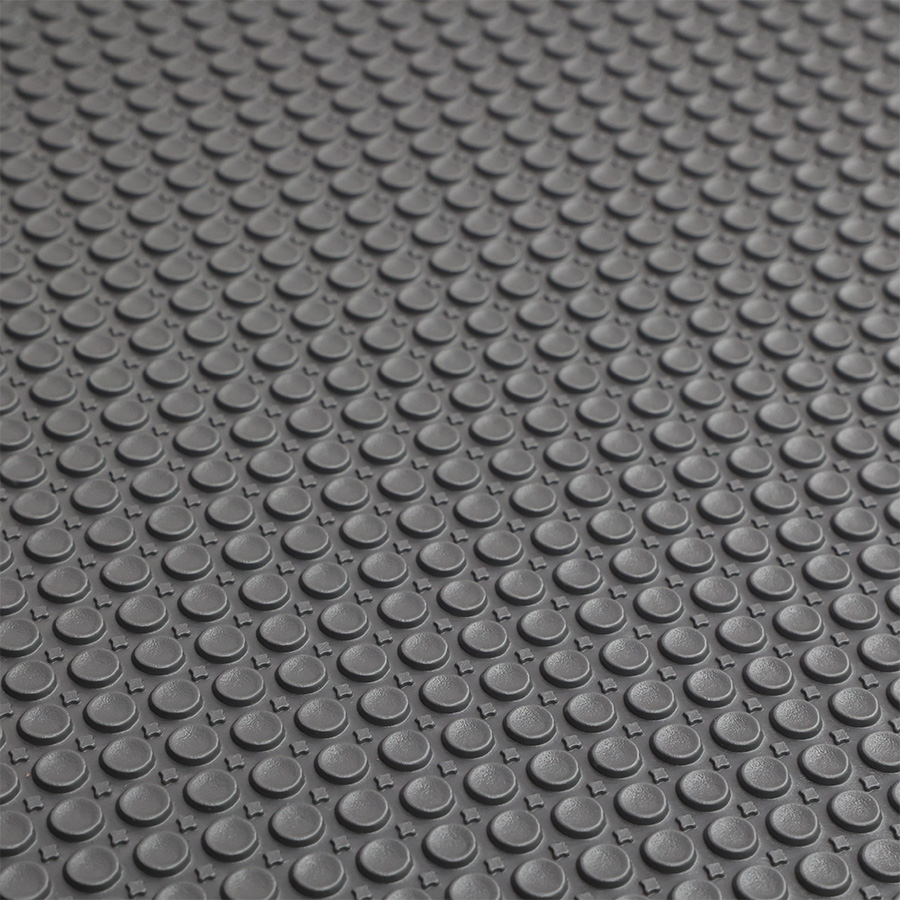 Thảm cuộn 3D hạt tròn HB008A Xám Size 3M*0.6M