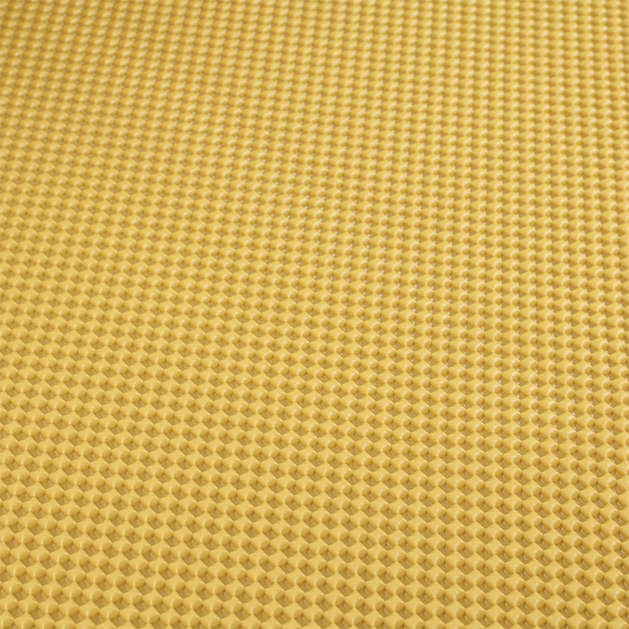 Thảm cuộn 3D hạt vuông nhỏ HB010 vàng kem Size 9M*1.2M 