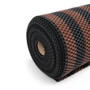 Lót sàn cuộn CIND 3D hạt nhỏ HB001-B đen/ Café Size 9M*1.2M