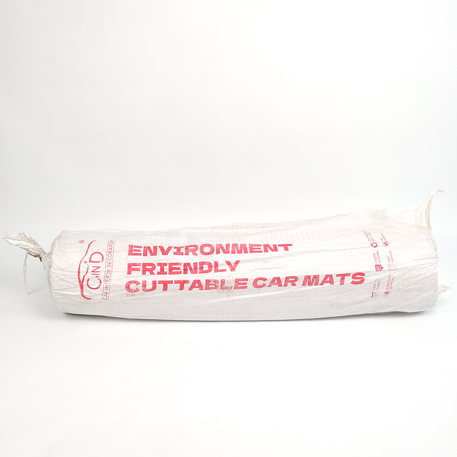 Lót sàn cuộn CIND 3D hạt nhỏ HB001 đen/ đỏ Size 9M*1.2M