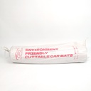 Lót sàn cuộn CIND 3D hạt vuông HB003 đỏ Size 9M*1.2M