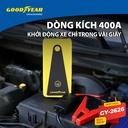 Bộ kích điện GOODYEAR GY-2626 12V 6400mAh - 400A - 22.35Wh - 1.6A mặt đồng hồ điện tử
