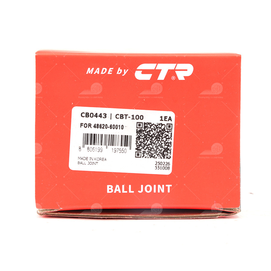 Rotuyn trụ CBT-100/CB0443