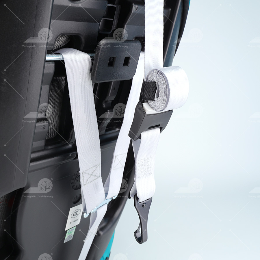 Ghế an toàn cho trẻ em trong xe hơi kiểu ISOFIX QM-701A Xanh