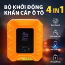 Máy bơm 4in 1 (bơm+kích bình+đèn+nguồn cáp) X7
