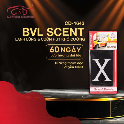 [DTATLCD1643] Lá thơm CIND 8g CD-1643 BVL SCENT